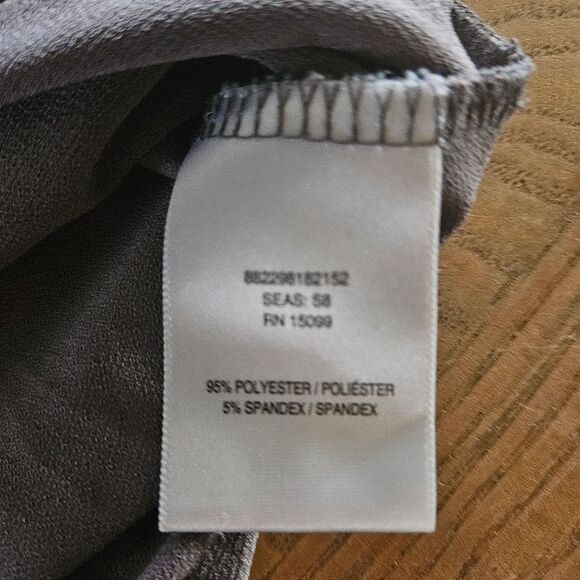 Simply Styled Purple Hue Tie Sleeve Blouse Relaxed Fit Long Sleeve Top M - Picture 7 of 7